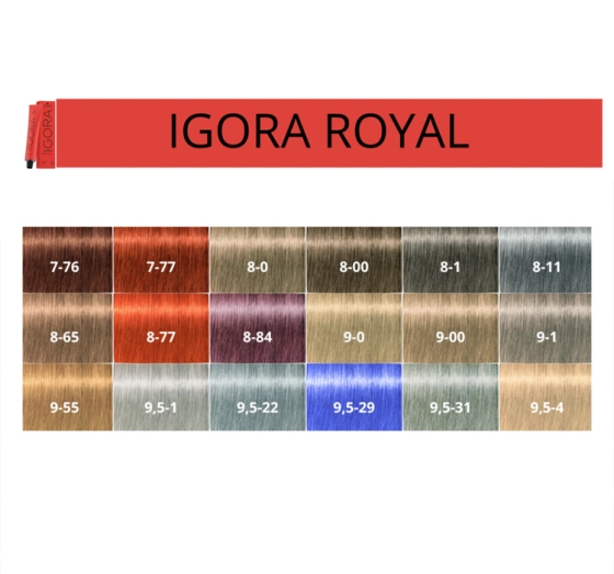 SCHWARZKOPF IGORA ROYAL FARBA DO WŁOSÓW 9,5-4 60ML