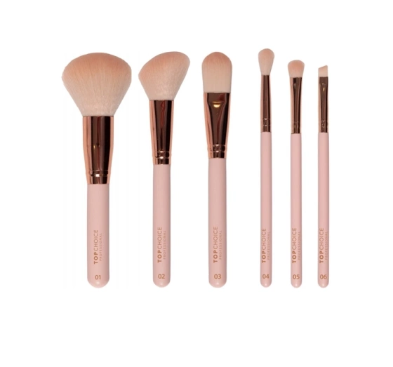 Top Choice Professional Essential Brush Set zestaw pędzli 6 sztuk