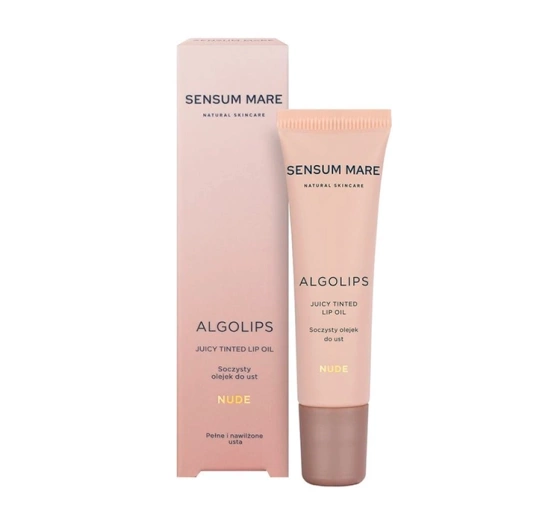 Sensum Mare Algolips soczysty olejek do ust Nude 10 ml