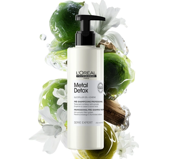 L'Oréal Professionnel Serie Expert Metal Detox wzmacniający pre-szampon do włosów 250 ml