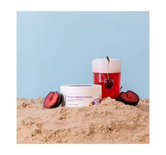 Nacomi peeling do ciała Plum & Black Cherry 100 ml