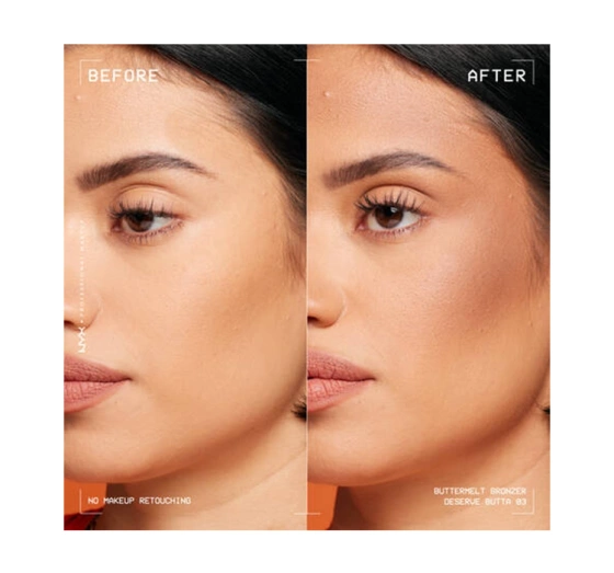 NYX Professional Makeup Buttermelt bronzer do twarzy w kompakcie 03 Deserve Butta 5 g