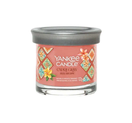 Yankee Candle Signature Tumbler mała świeca zapachowa Capri Glow 122 g