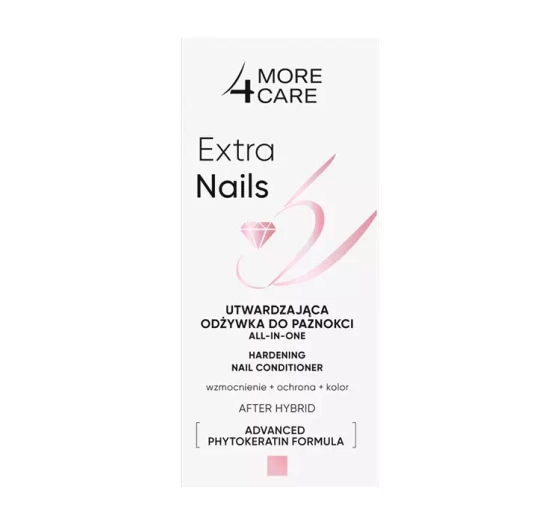 MORE4CARE EXTRA NAILS UTWARDZAJĄCA ODŻYWKA DO PAZNOKCI 10ML