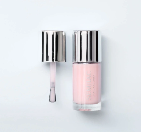 Semilac Nail Lacquer klasyczny lakier do paznokci 102 Sheer Milky Pink 9 ml