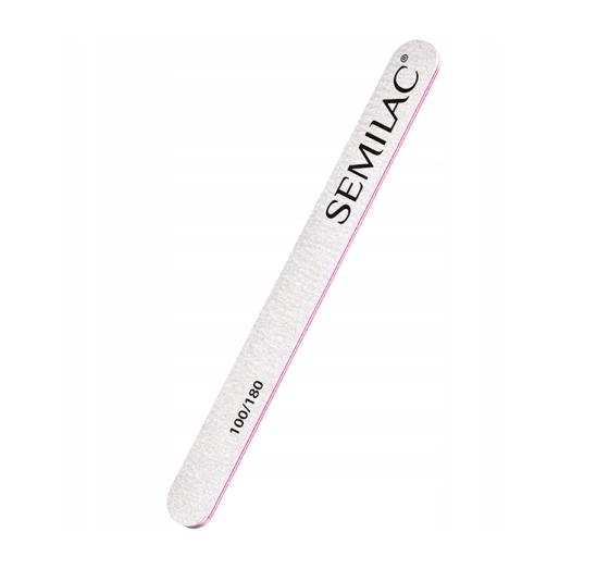 Semilac Quality pilnik do paznokci prosty 100/180