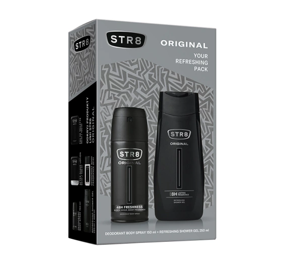 STR8 Original dezodorant spray 150 ml żel pod prysznic 250 ml