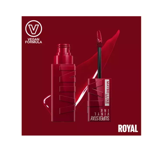 Maybelline Superstay Vinyl Ink winylowa pomadka do ust 55 Royal 4,2 ml