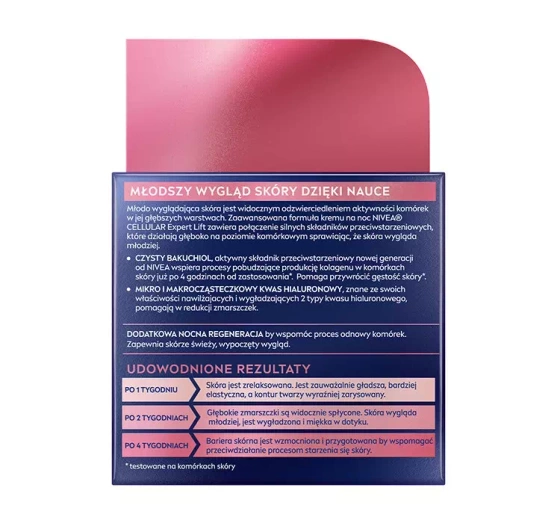 NIVEA Cellular Expert Lift krem do twarzy anti-age na noc 50 ml