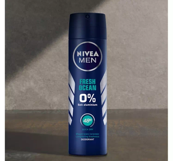 NIVEA MEN Fresh Ocean dezodorant w sprayu dla mężczyzn 150 ml