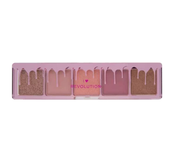 I Heart Revolution Mini Chocolate paleta cieni do powiek Raspberry Fool 1,1 g