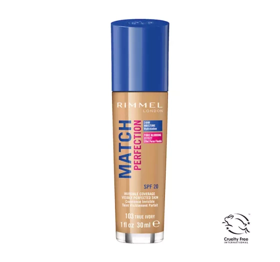 RIMMEL PODKŁAD MATCH PERFECTION NR 103 NOWA WERSJA
