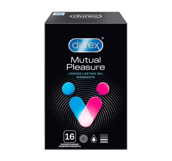 Durex Mutual Pleasure prezerwatywy 16 szt