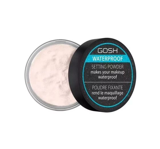 Gosh Waterproof puder utrwalający 001 Transparent 7 g