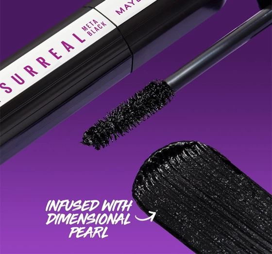 Maybelline The Falsies Surreal tusz do rzęs 02 Meta Black 10 ml