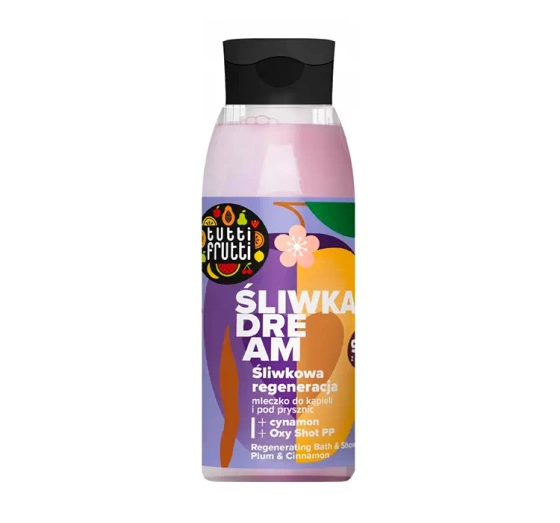 Farmona Tutti Frutti olejek do kąpieli i pod prysznic Śliwka Dream 400 ml