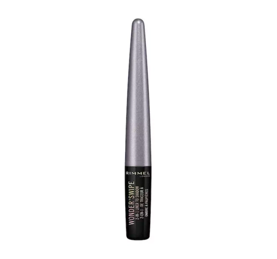 Rimmel Wonder’Swipe 2w1 metaliczny eyeliner i cień do powiek 001 Slay 1,7ml