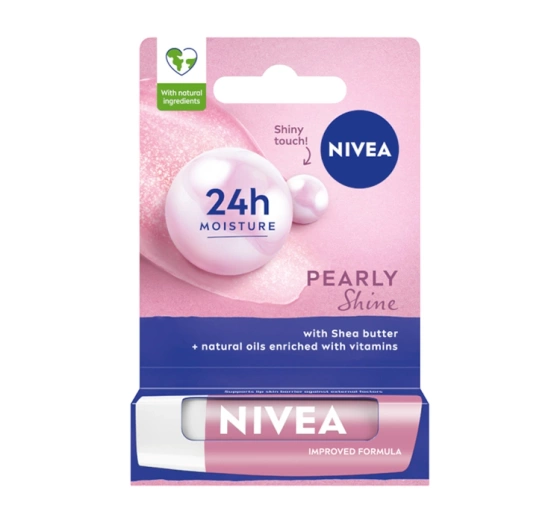 NIVEA Pearly Shine pomadka-balsam do ust 4,8 g