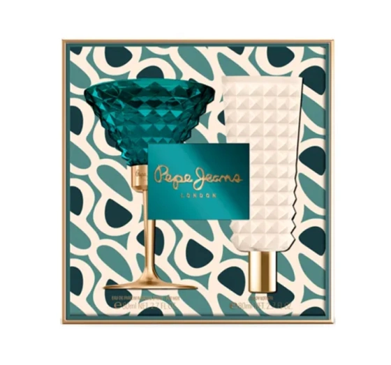 Pepe Jeans Celebrate for Her woda perfumowana spray 80 ml balsam do ciała 80 ml