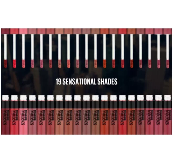 Maybelline Sensational Liquid Matte pomadka do ust 11 Made Easy 7 ml
