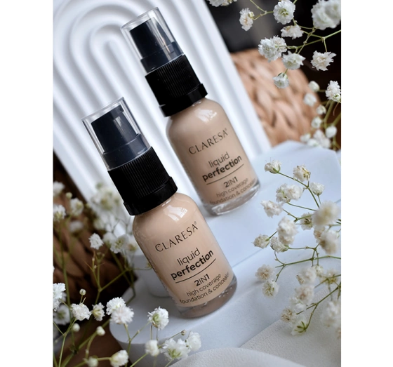 Claresa Liquid Perfection podkład do twarzy 2w1 101,5 Vanilla 18 g