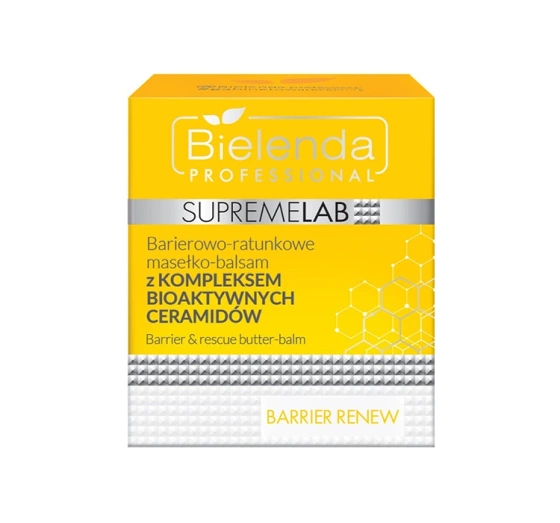 Bielenda Supremelab Barrier Renew barierowo-ratunkowe masełko-balsam do twarzy 40 g