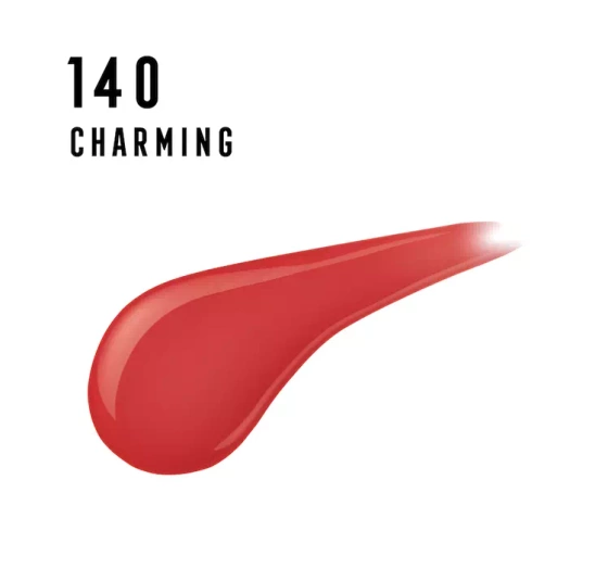 Max Factor Lipfinity pomadka 140 Charming 2,3 ml Top Coat 1,9 g
