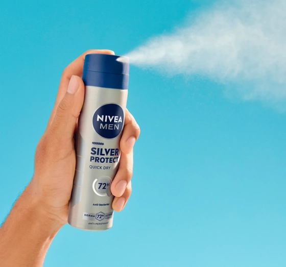NIVEA MEN Silver Protect antyperspirant w sprayu dla mężczyzn 150 ml