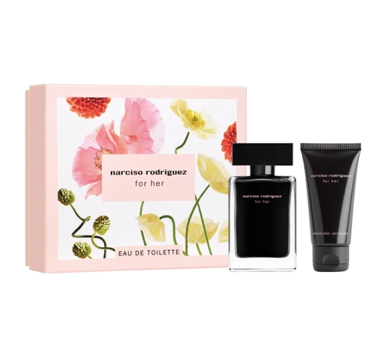 Narciso Rodriguez for Her woda toaletowa spray 50 ml balsam do ciała 50 ml