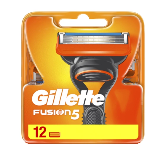 Gillette Fusion 5 wkłady do maszynki do golenia dla mężczyzn 12 sztuk