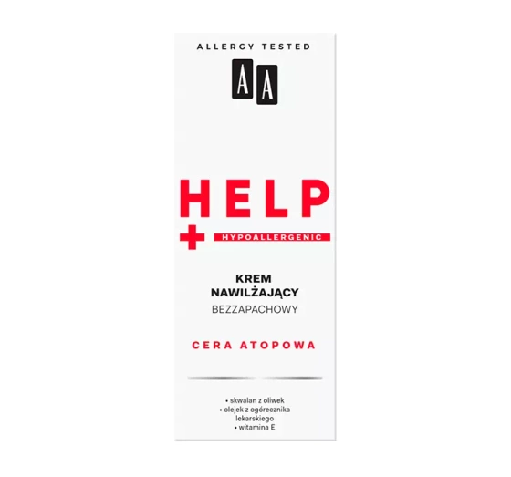 AA Help nawilżający krem do twarzy skóra atopowa 50 ml