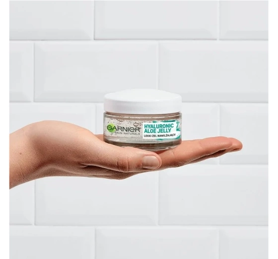 Garnier Hyaluronic Aloe Jelly lekki żel nawilżający skóra normalna i mieszana 50 ml