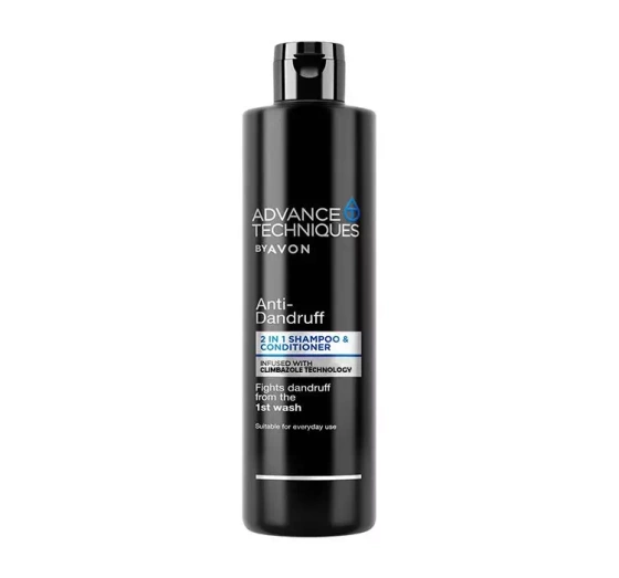 Avon Advance Techniques Anti-Dandruff szampon przeciwłupieżowy z odżywką 2w1 400 ml