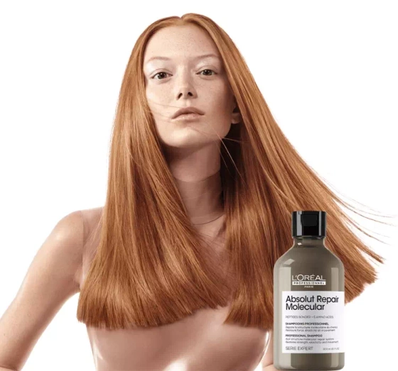 L'Oréal Professionnel Serie Expert Absolut Repair Molecular intensywnie odbudowujący szampon do włosów zniszczonych 300 ml