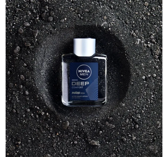 NIVEA MEN Deep Comfort antybakteryjna woda po goleniu 100 ml