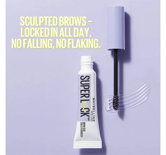 Maybelline Super Lock Brow Glue bezbarwny żel do stylizacji brwi 7 ml