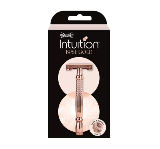 Wilkinson Sword Intuition Rose Gold maszynka do golenia dla kobiet rączka 10 wkładów