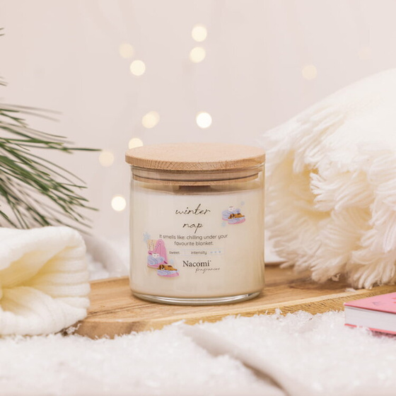 Nacomi Fragrances sojowa świeca zapachowa Winter Nap 450 g