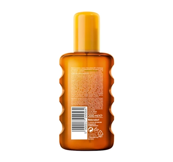 NIVEA SUN karotenowy olejek do opalania spray SPF6 200 ml