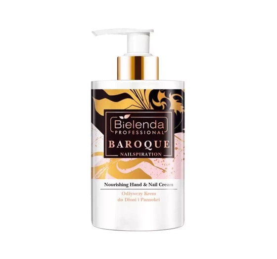 Bielenda Professional Nailspiration Baroque odżywczy krem do dłoni i paznokci 300 ml