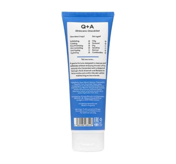 Q A Salicylic Acid żel do mycia twarzy z kwasem salicylowym 125ml