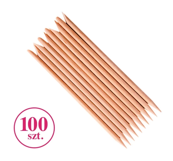 Clavier drewniane patyczki do manicure 100 sztuk