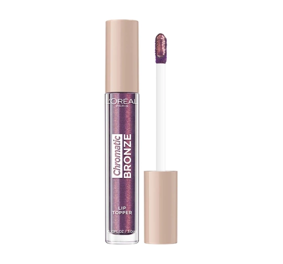 L'Oréal Paris Chromatic Bronze Lip Topper błyszczyk do ust 03 Purple Fizz 3 ml