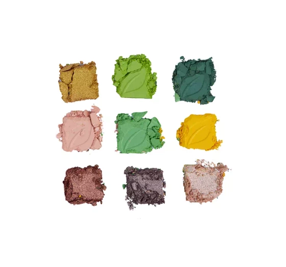 Makeup Revolution Ultimate Neons paleta cieni do powiek Green Haze 6,75g