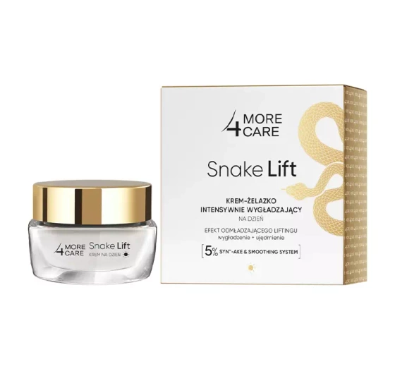 More4Care Snake Lift intensywnie wygładzający krem-żelazko do twarzy na dzień 50ml