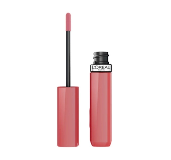 L'Oréal Paris Infaillible Laque Resistance pomadka do ust w płynie 600 Le Nu Rose 4,3 ml