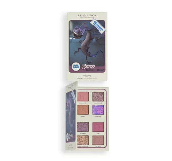 Makeup Revolution X Monsters University paleta cieni do powiek Randall Boggs 4,4g