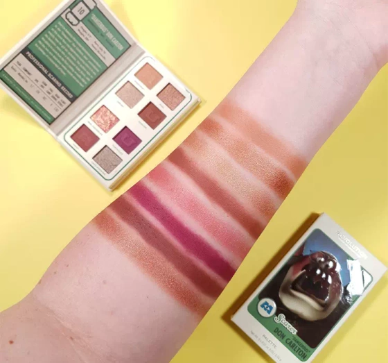 Makeup Revolution x Monsters University paleta cieni do powiek "Dangerous" Don Carlton 4,4g