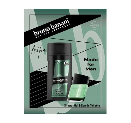 Bruno Banani Made for Men woda toaletowa spray 30 ml żel pod prysznic 250 ml