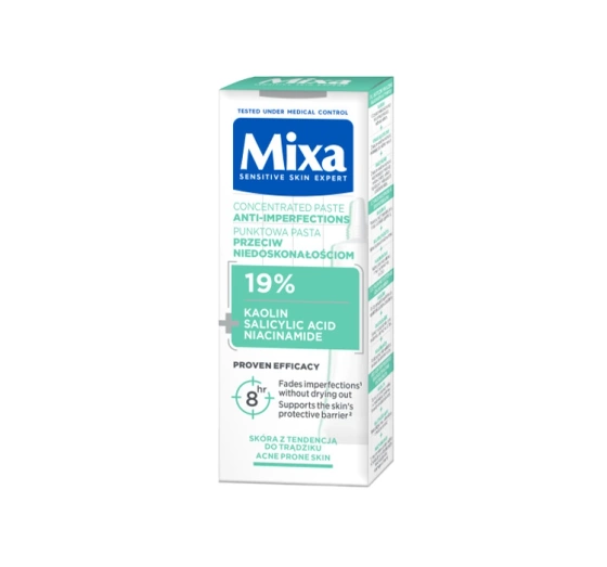 Mixa punktowa pasta przeciw niedoskonałościom skóra z tendencją do trądziku 15 ml